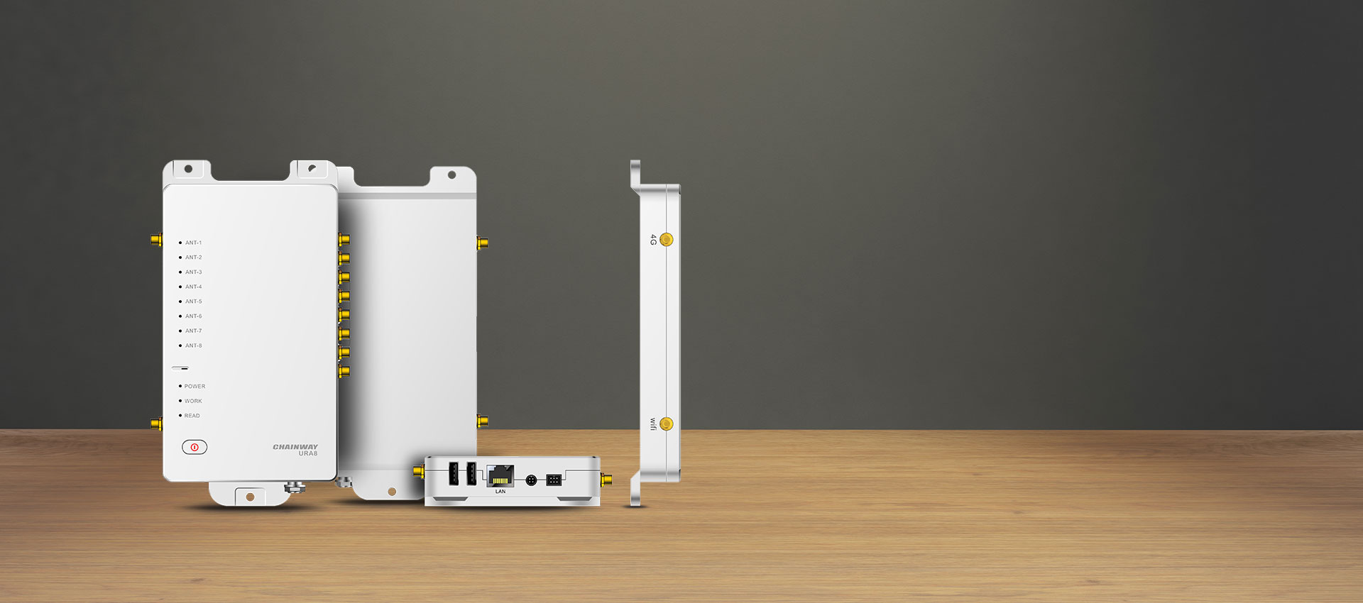 固定式 UHF 读写器 (Android 9/5.1)