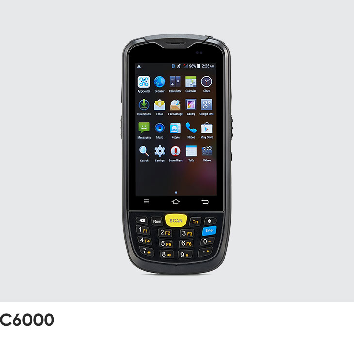 Chainway C6000系列安卓手持终端|RFID手持终端|条码扫描器|4G手持终端-深圳成为